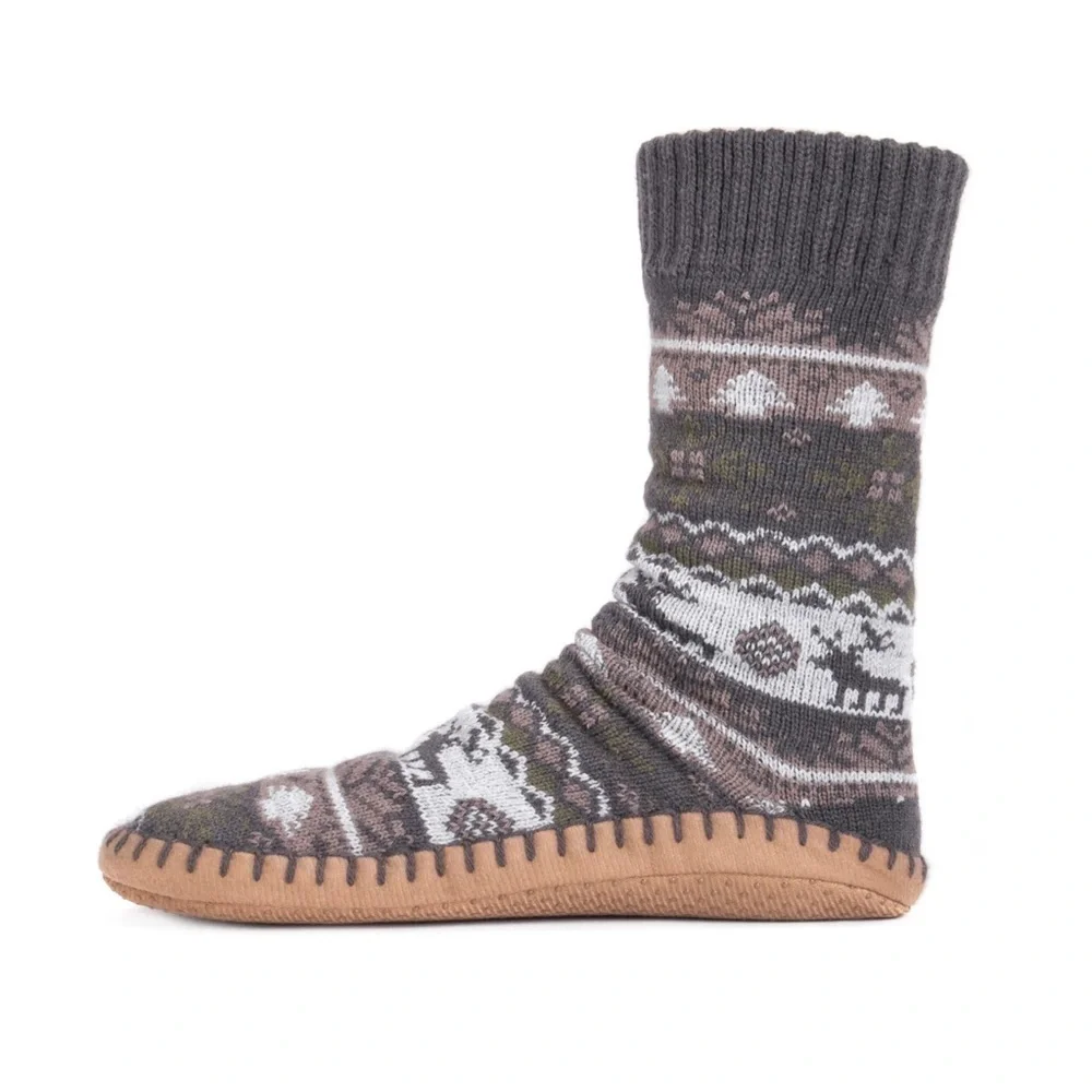 Muk Luks Men’s Slipper Socks- Size L/XL 11-13